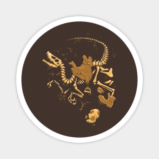 Plumber Paleontology Magnet